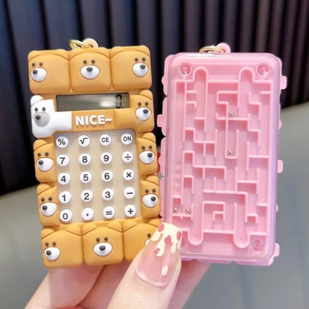 1 Mini Calculator Keychain - Picture 9 of 9